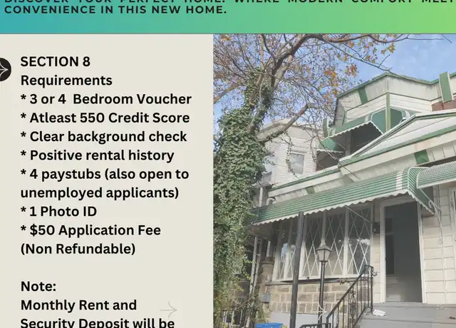 Property at 5513 Media St, Philadelphia, PA, 19131, 4 beds, 1 bath, [object Object]