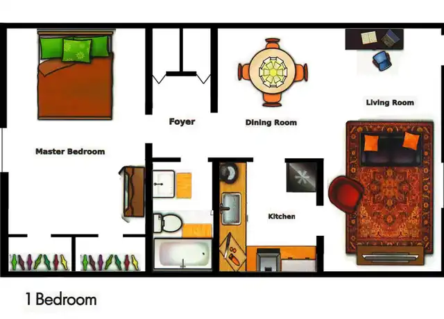 Property at 38112 Townview Ave Unit 100-202, Zephyrhills, FL, 33540, 1 bed, 1 bath, [object Object]