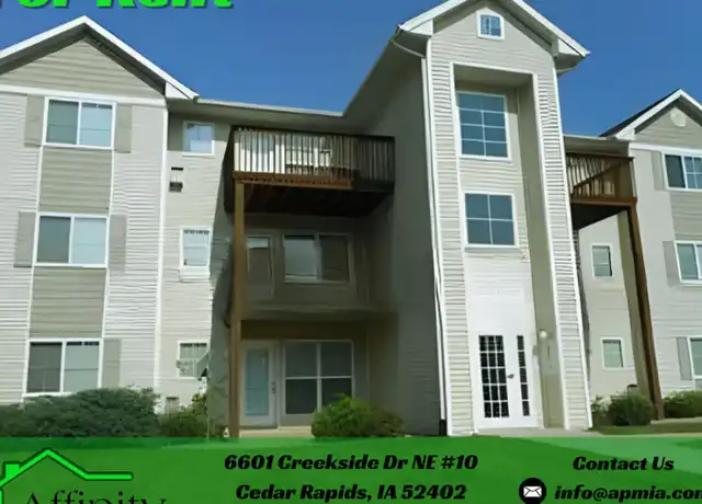 Property at 6601 Creekside Dr NE #10, Cedar Rapids, IA, 52402, 2 beds, 1 bath, [object Object]