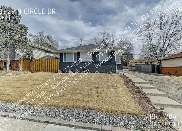 Property at 1929 N Circle Dr, Colorado Springs, CO, 80909, 4 beds, 2 baths, [object Object]