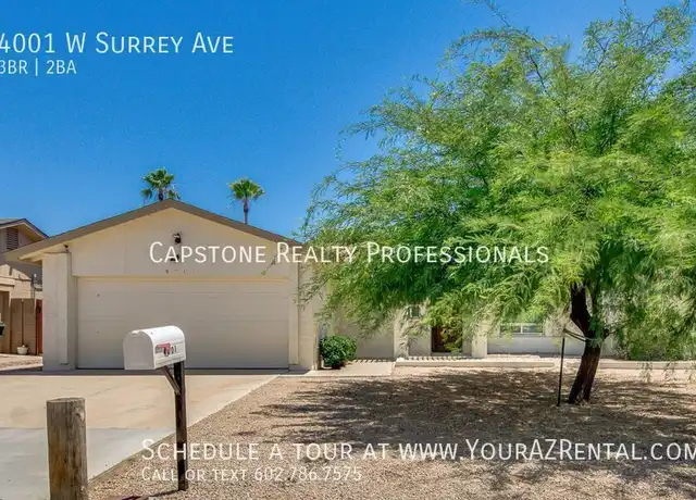 Property at 4001 W Surrey Ave, Phoenix, AZ, 85029, 3 beds, 2 baths, [object Object]