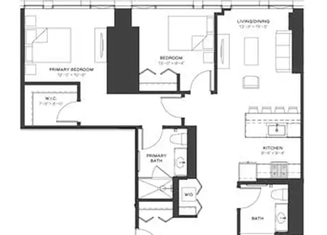 Property at 23 W Chicago Ave Unit 303, Chicago, IL, 60654, 2 beds, 2 baths, [object Object]