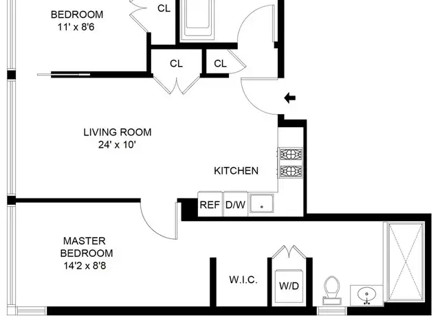 Property at 309 Ocean Pkwy Unit 4F, Brooklyn, NY, 11218, 2 beds, 2 baths, [object Object]