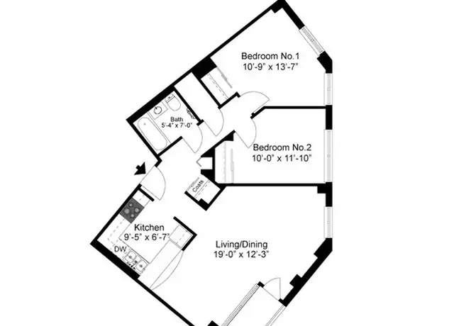Property at 145 Commercial St Unit 237, Boston, MA, 02109, 2 beds, 1 bath, [object Object]