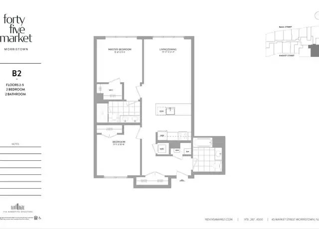Property at 45 Market St Apt 302, Morristown, NJ, 07960, 2 beds, 2 baths, [object Object]