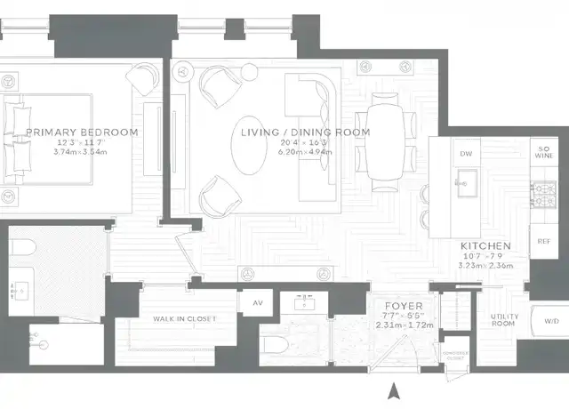 Property at 303 Park Ave #2217, New York, NY, 10022, 1 bed, 1.5 baths, [object Object]