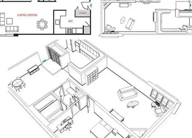 Property at 2720 N Frederick Ave Unit 131, Milwaukee, WI, 53211, 2 beds, 1 bath, [object Object]