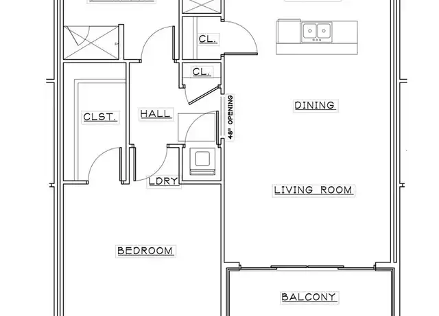Property at 823 W College Ave Unit 303, Appleton, WI, 54914, 1 bed, 1 bath, [object Object]