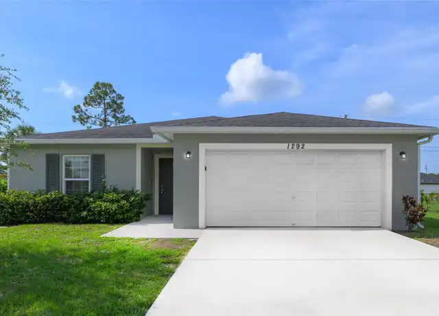 Property at 1292 SW Lawndale Ave, Port Saint Lucie, FL, 34953, 4 beds, 2 baths, [object Object]