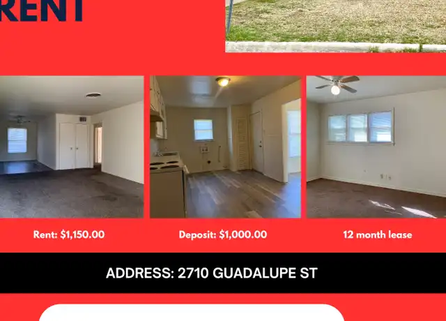 Property at 2710 Guadalupe St, San Angelo, TX, 76901, 3 beds, 1 bath, [object Object]