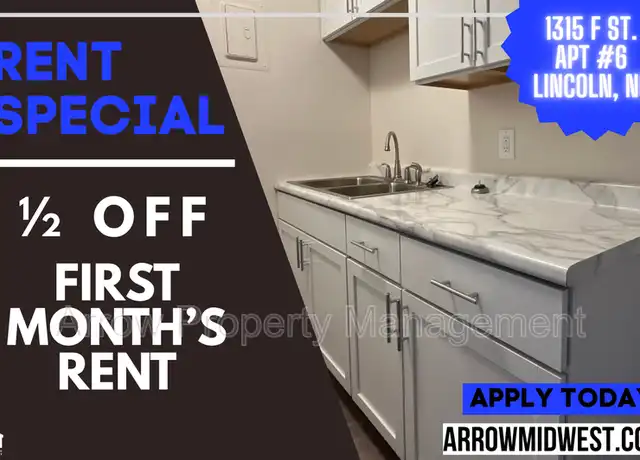 Property at 1315 F St Unit STREET-6, Lincoln, NE, 68508, 1 bed, 1 bath, [object Object]