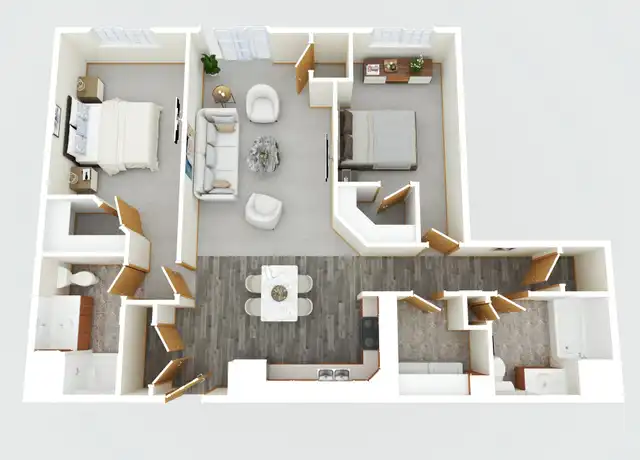 Property at 533 W Caine St Unit 539-100, Whitewater, WI, 53190, 1 bed, 1 bath, [object Object]