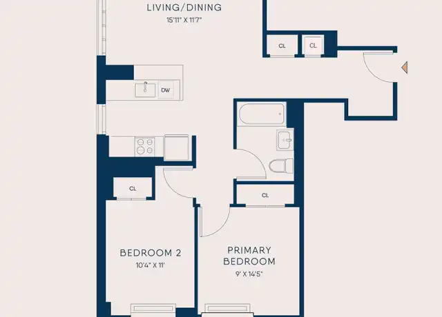 Property at 1856 Park Ave Unit 15A, New York, NY, 10035, 2 beds, 1 bath, [object Object]
