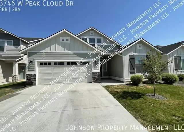 Property at 3746 W Peak Cloud Ct, Meridian, ID, 83642, 3 beds, 2 baths, [object Object]