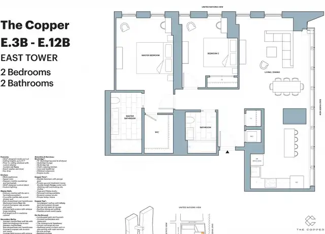 Property at 626 1st Ave Unit e3b, New York, NY, 10016, 2 beds, 2 baths, [object Object]