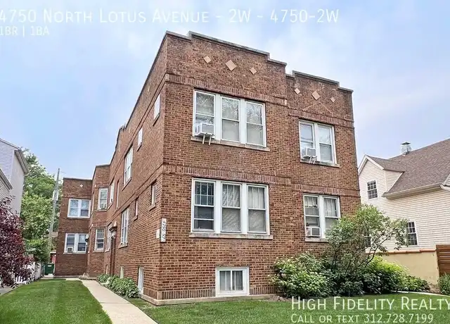 Property at 4750 N Lotus Ave Unit 4750-2W, Chicago, IL, 60630, 1 bed, 1 bath, [object Object]