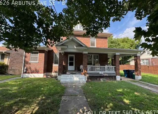 Property at 626 Arbutus Ave SE Unit B, Roanoke, VA, 24014, 1 bed, 1 bath, [object Object]
