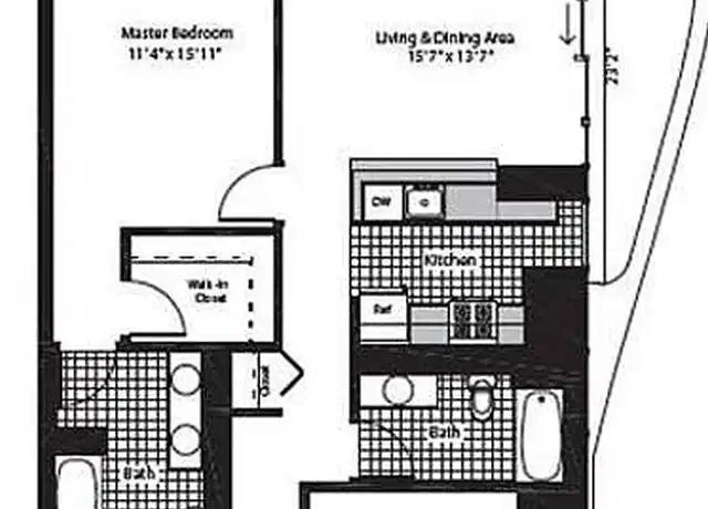 Property at Aqua at Lakeshore East - 225 N Columbus Dr, Chicago, IL, 60601, 0-2 beds, 1-2 bath, [object Object]