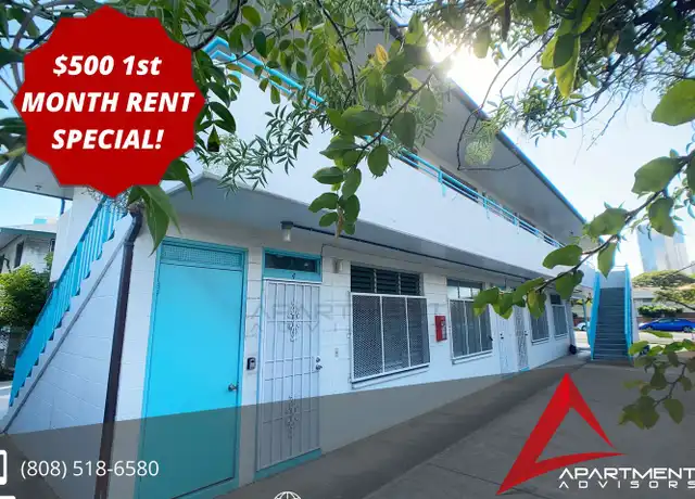 Property at 733 Pensacola St Unit 2, Honolulu, HI, 96814, 1 bed, 1 bath, [object Object]
