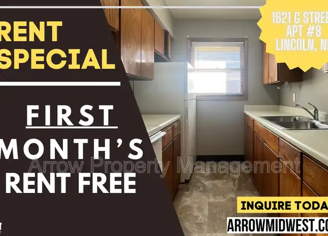 Property at 1621 G St, Lincoln, NE, 68508, 1 bed, 1 bath, [object Object]