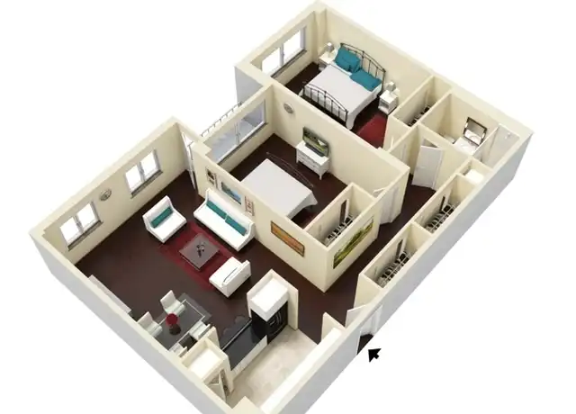 Property at 145 Commercial St Unit 526, Boston, MA, 02109, 2 beds, 1 bath, [object Object]