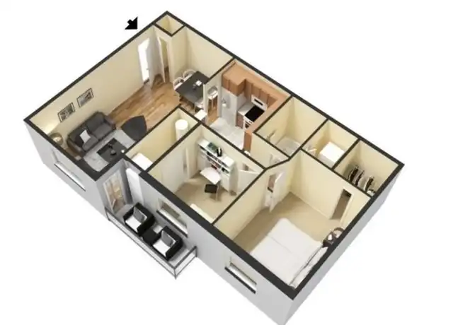 Property at 10905 Shaker Point Way, Harrison, OH, 45030, 2 beds, 1 bath, [object Object]