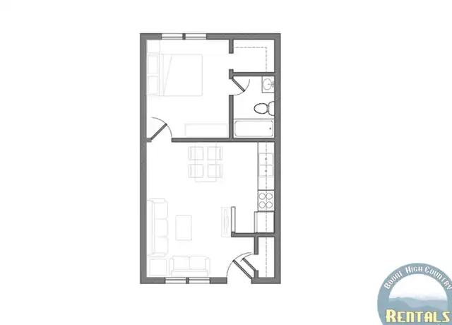 Property at 385 Queen St Unit C-2, Boone, NC, 28607, 1 bed, 1 bath, [object Object]