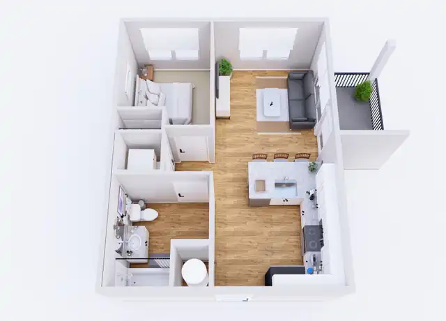 Property at 301 W University Ave, Champaign, IL, 61820, 1 bed, 1 bath, [object Object]