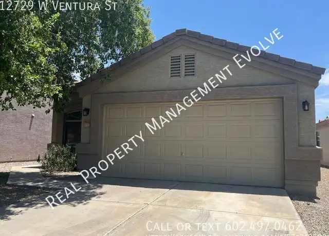 Property at 12729 W Ventura St, El Mirage, AZ, 85335, 3 beds, 2 baths, [object Object]