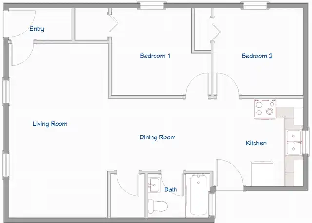 Property at 602 7th St S Unit 1, Virginia, MN, 55792, 2 beds, 1 bath, [object Object]