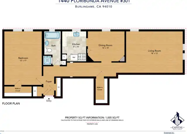 Property at 1440 Floribunda Ave Unit 301, Burlingame, CA, 94010, 1 bed, 1 bath, [object Object]