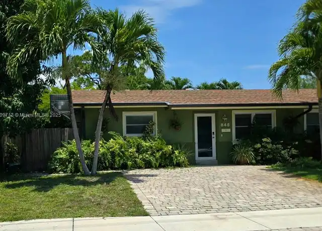 Property at 845 NE 37th St, Oakland Park, FL, 33334, 2 beds, 1 bath, [object Object]