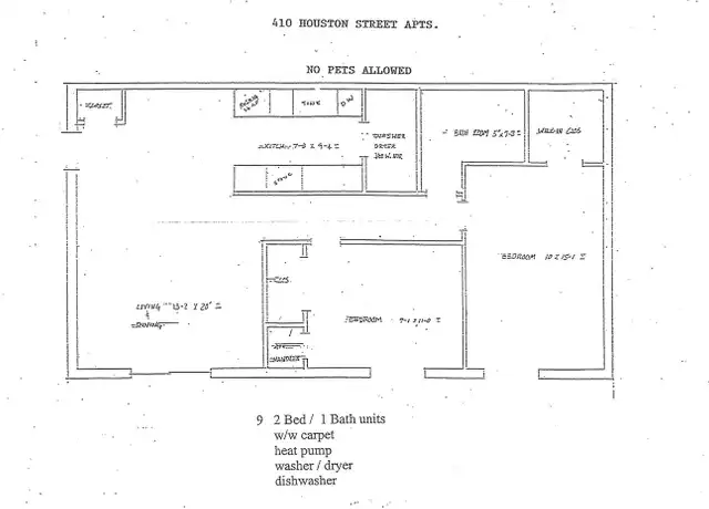 Property at 410 Houston St Unit F, Blacksburg, VA, 24060, 2 beds, 1 bath, [object Object]