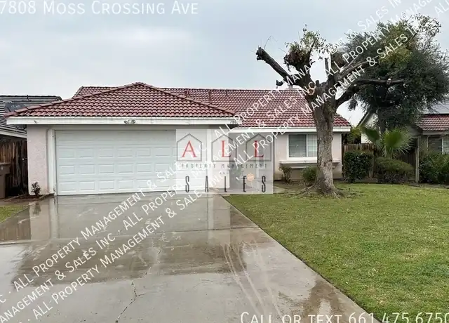 Property at 7808 Moss Crossing Ave, Bakersfield, CA, 93313, 3 beds, 2 baths, [object Object]