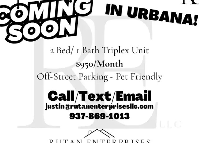 Property at 723 Concord St, Urbana, OH, 43078, 2 beds, 1 bath, [object Object]