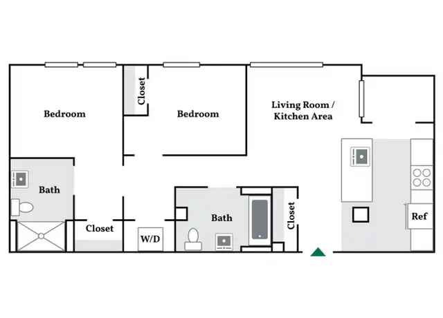 Property at 18 E Lancaster Ave Unit 108, Penn Wynne, PA, 19096, 2 beds, 2 baths, [object Object]