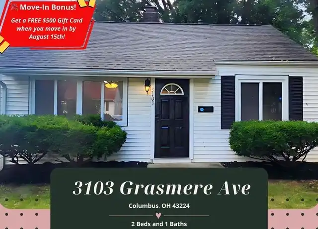 Property at 3103 Grasmere Ave, Columbus, OH, 43224, 2 beds, 1 bath, [object Object]