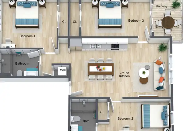 Property at 1037 S Cleveland St Unit 4, Oceanside, CA, 92054, 2 beds, 2 baths, [object Object]