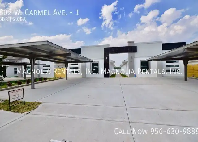 Property at 802 W Carmel Ave Unit 1, Pharr, TX, 78577, 3 beds, 2 baths, [object Object]