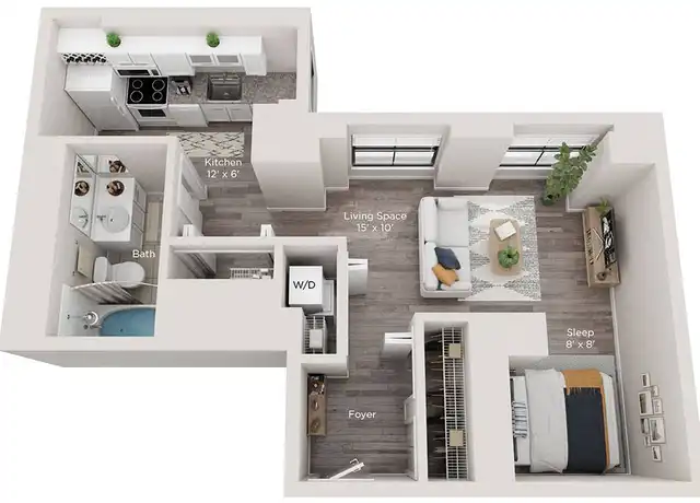 Property at 188 W Randolph St Unit 1709, Chicago, IL, 60601, 0 beds, 1 bath, [object Object]