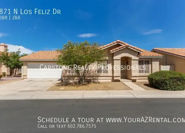Property at 871 N Los Feliz Dr, Chandler, AZ, 85226, 3 beds, 2 baths, [object Object]