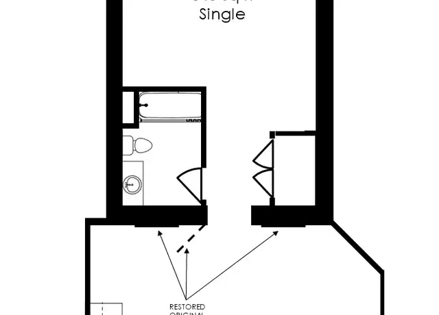 Property at 2801 Barber Ave Unit 4207, Cleveland, OH, 44113, 1 bed, 1 bath, [object Object]