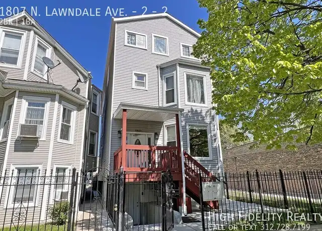 Property at 1807 N Lawndale Ave Unit 2, Chicago, IL, 60647, 2 beds, 1 bath, [object Object]