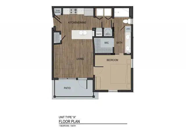 Property at 1285 S Cheyenne Rd Unit 2206, Sapulpa, OK, 74066, 1 bed, 1 bath, [object Object]