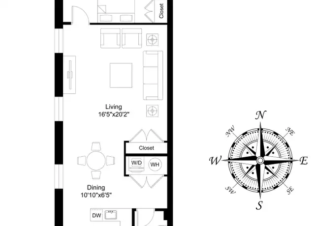 Property at 53 Grand St Unit 2, New York, NY, 10013, 1 bed, 1 bath, [object Object]