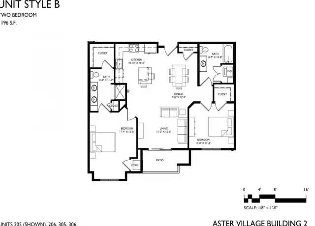 Property at 1251 Aster Dr Unit 306, Tiffin, IA, 52340, 2 beds, 2 baths, [object Object]