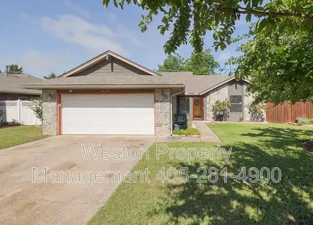 Property at 1615 Honeysuckle Ln, Oklahoma City, OK, 73130, 3 beds, 2 baths, [object Object]