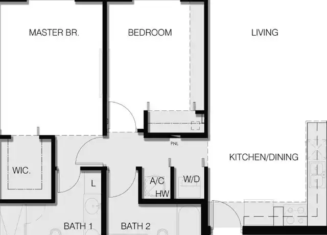 Property at 18305 SW 110th Ave Unit AB at Eureka-18305 (Bldg 1) -209, Miami, FL, 33157, 2 beds, 2 baths, [object Object]