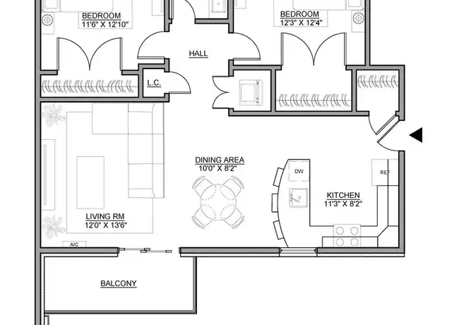 Property at 60 E Linden Ave Unit 7C, Englewood, NJ, 07631, 2 beds, 1 bath, [object Object]