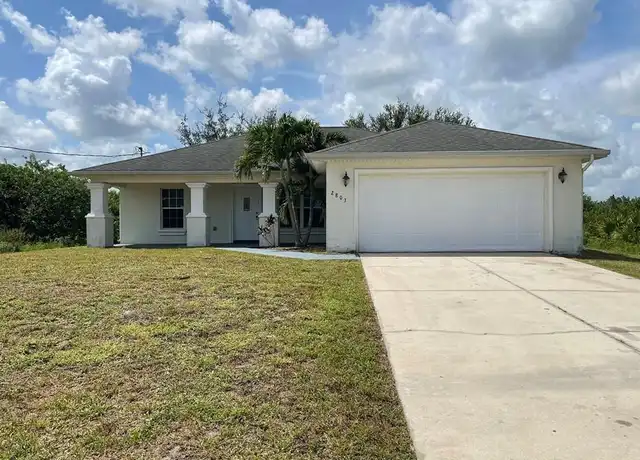 Property at 2803 56th St W, Lehigh Acres, FL, 33971, 3 beds, 2 baths, [object Object]